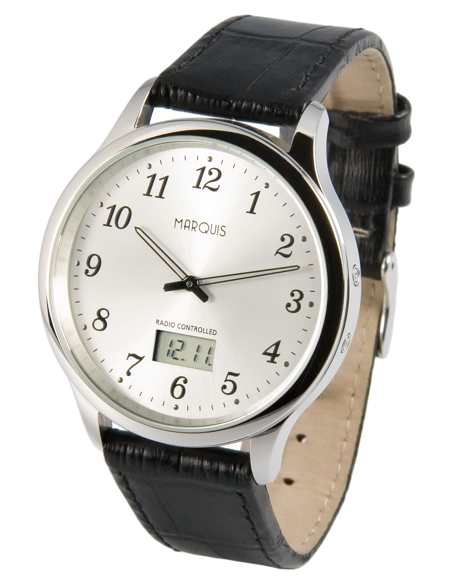 Elegante MARQUIS Herren Funkarmbanduhr